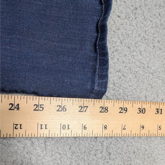 Buffalo David Bitton Jeans 10/30 Blue Alyssa High Rise Straight Leg Stretch - Picture 5 of 9